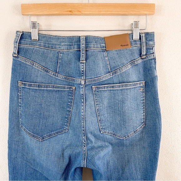 Madewell | Cali Demi Boot Light Wash High Waist Jeans, 28 - Picture 11 of 12